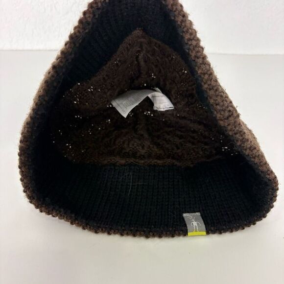Smartwool Brown Merino Wool Winter Beanie Cap - Picture 5 of 7